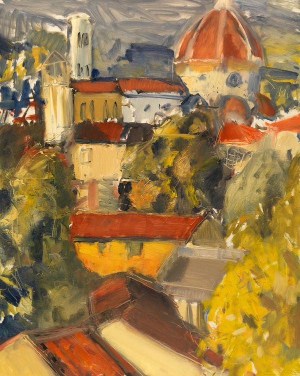 Christopher Johnson, DUOMO FROM BOBOLI, FLORENCE, 2009