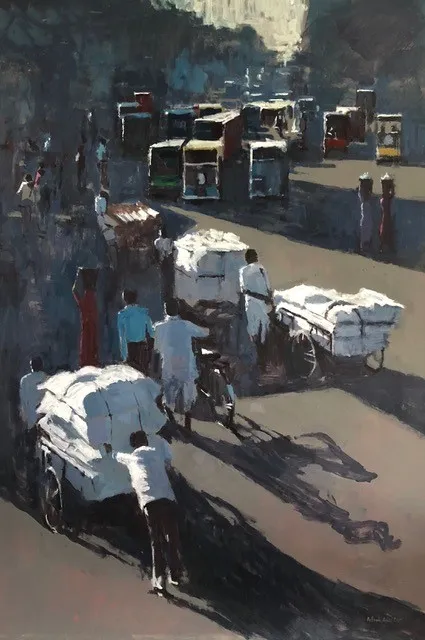 Patrick Gibbs, STREET SCENE, JAIPUR