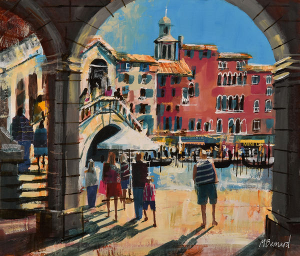 Mike Bernard, ARCHWAY, RIALTO BRIDGE, VENICE, 2021