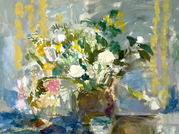 Daniel Shadbolt, LARGE FLORAL X