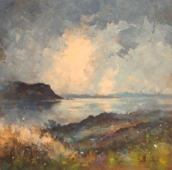 David Howell, STORM CONDITIONS LOCH DUNVEGAN, SKYE