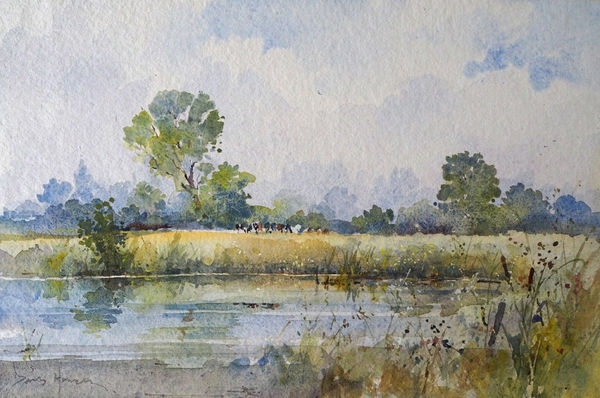 David Howell, SUMMER MEADOWS, DEDHAM VALE