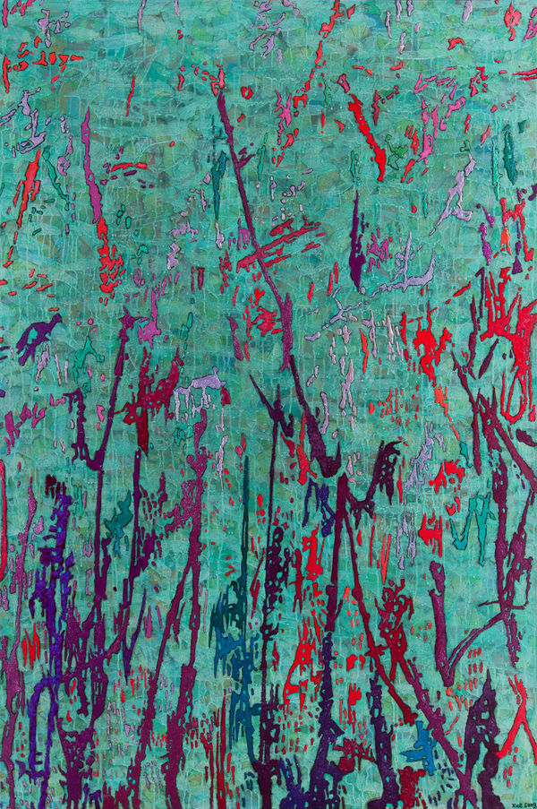 The Dao from Nature Series - A Blaze of Purple and Red《法自然系列—万紫千红》