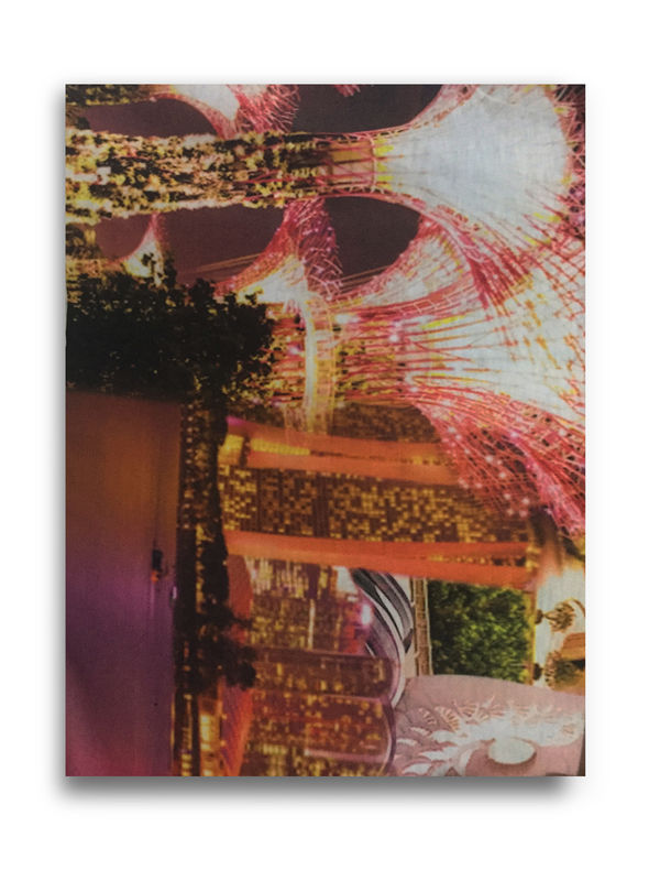 Fyerool Darma, Warp speed (over Marina Bay Sands and Art Science Museum), 2021