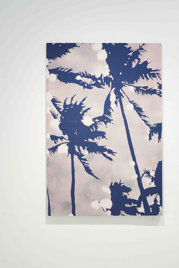 Fyerool Darma, Those who linger by the berth savour your silence (biru) , 2017