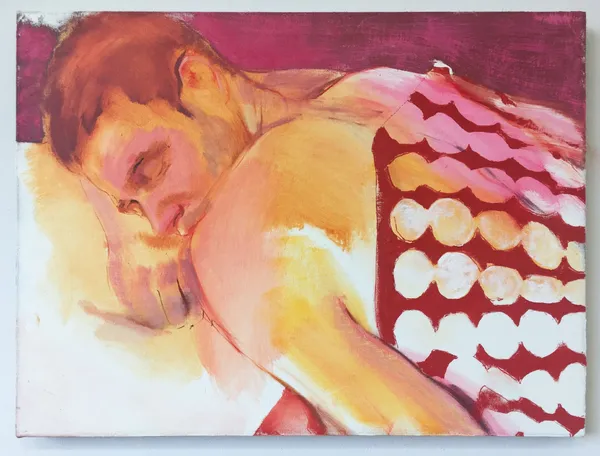 Doron Langberg, Zach Sleeping, 2018