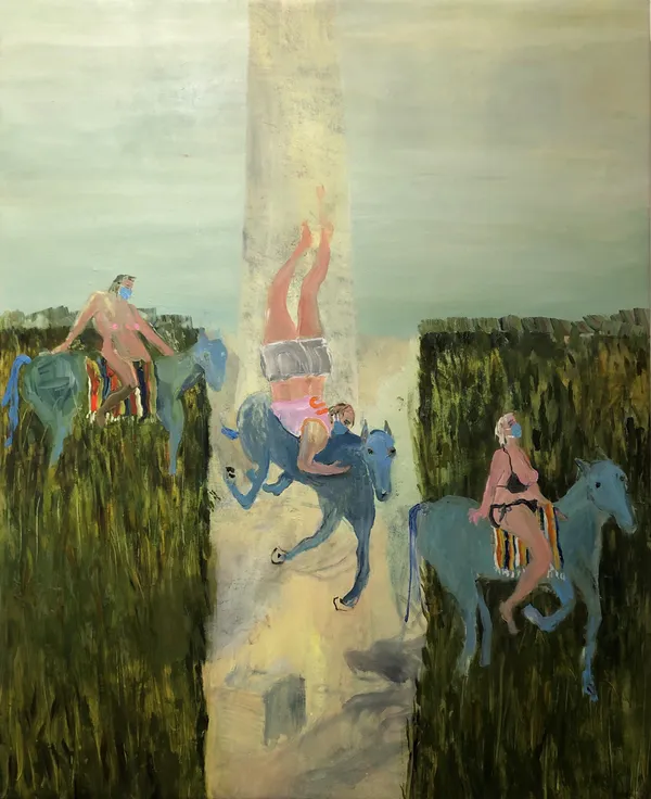 Grace Metzler, Horseback Abduction, 2020