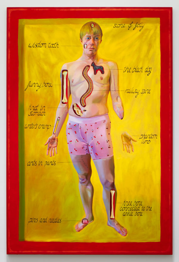 Linus Borgo Cavity Sam, 2025 Oil on Linen 96" x 64" (244 x 162.5 cm) High-Resolution Image