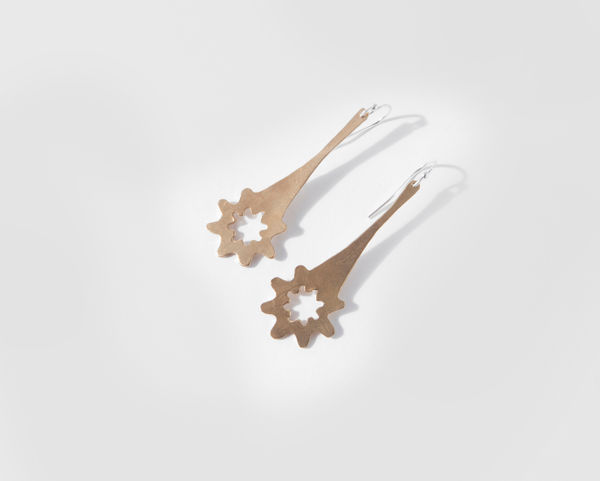 Brian Fleetwood, Comet Earrings, 2025