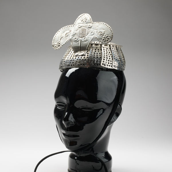 R. Melinda Hoffman, Fleur de Lis Pillbox Hat (from the series Anthropological Artifacts), 2022