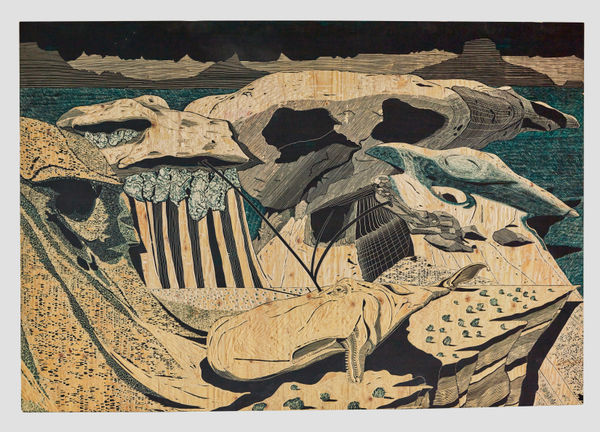 Enrique Figueredo, Cretaceous Seaway, 2021