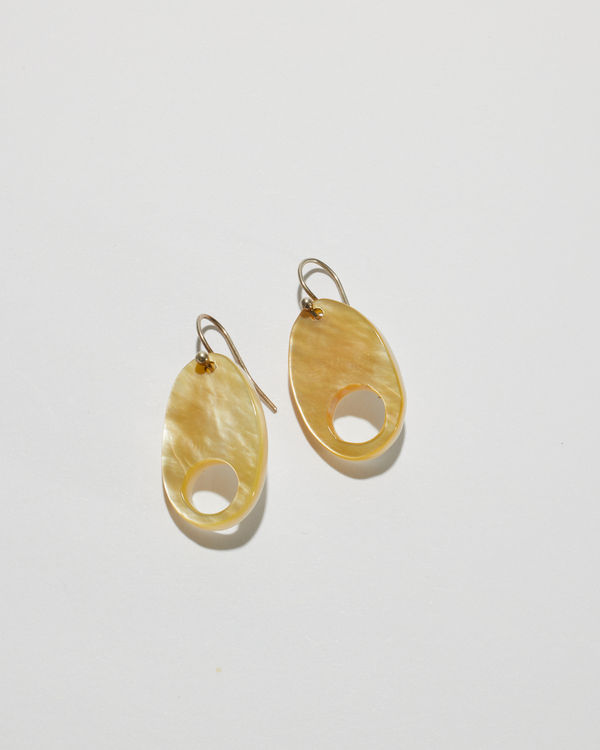 Brian Fleetwood, Mother of Pearl Earrings, 2, 2016
