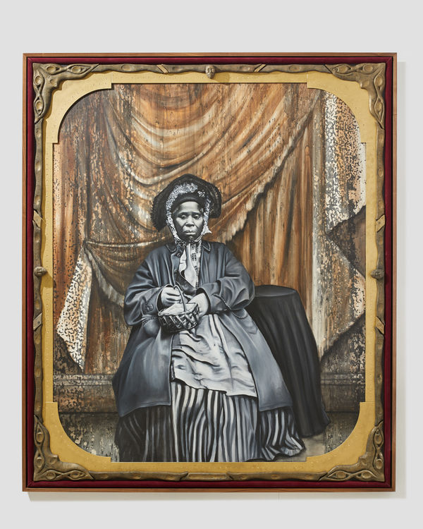 Nikesha Breeze, Anonymous African American Woman with Basket; 1855, 2020