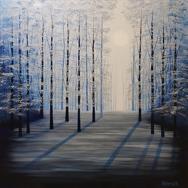 Amanda Horvath, Silver Moon Forest, 2025