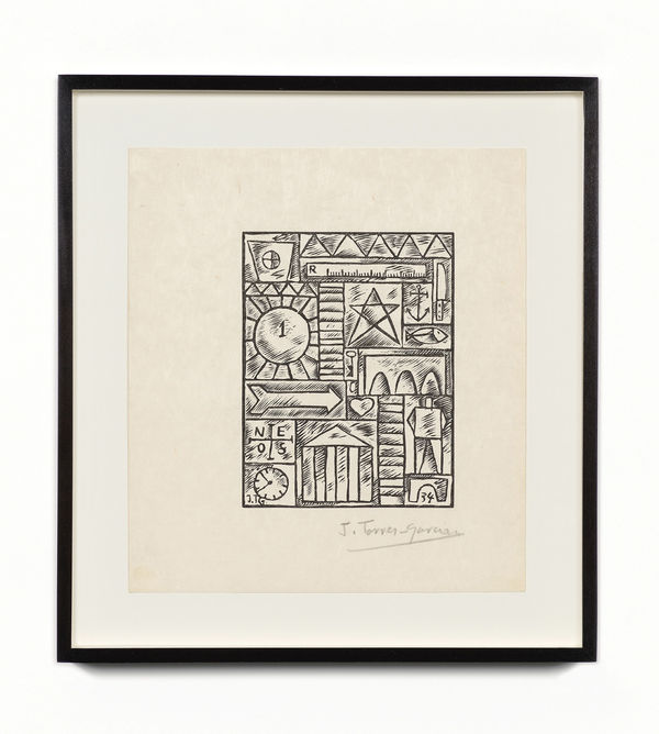 Joaquín Torres-García, Untitled, 1934