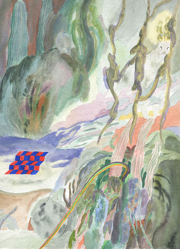 Sofia Arnold, Untitled Watercolor 1, 2017