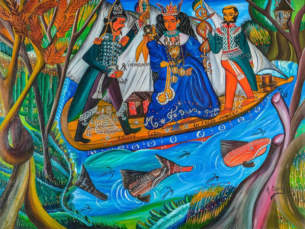 André Pierre, Immamou (Agoué, Erzulie Freda, Dambala), 1966