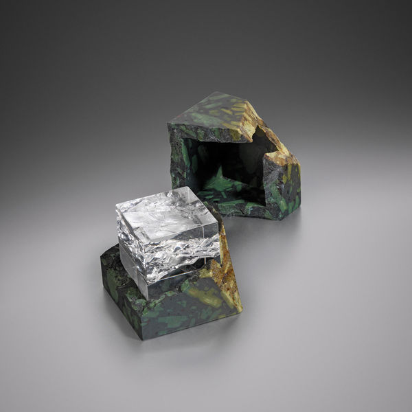 LOS ANGELES COUNTY MUSEUM OF ART PURCHASE BEN GASKELL'S BREAKBOX WITH SPLIT CRYSTAL