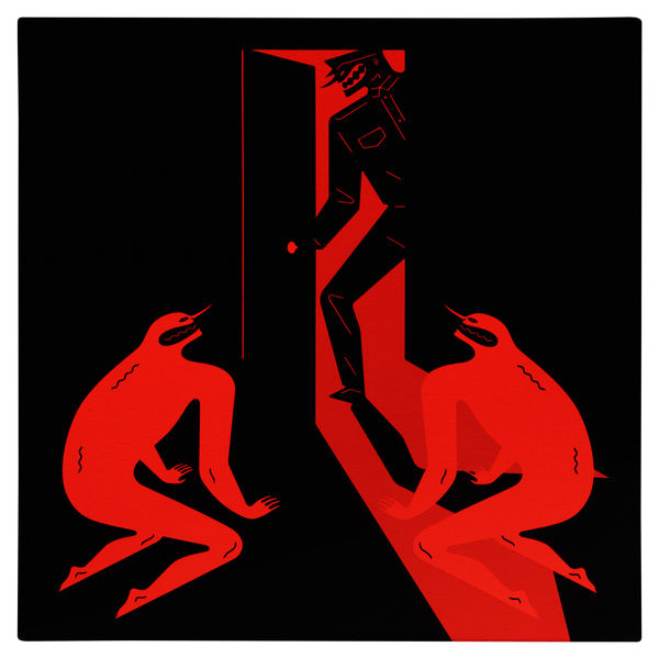 Cleon Peterson, Ghost Arrives at His Bitter End, 2022