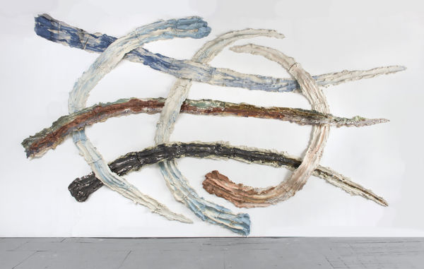 Brie Ruais, Interweaving the Landscape (six times 130lbs), 2020
