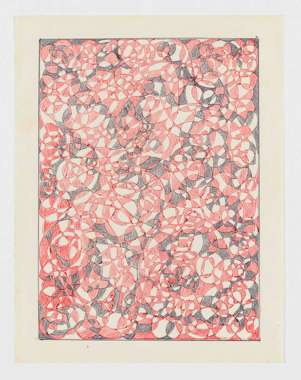 Teresa Burga, "Insomnia Drawing 14," 1990.