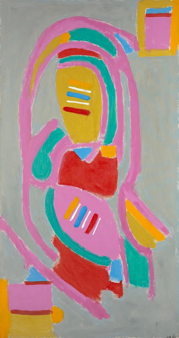 Betty Parsons, "The Queen of the Circus," 1976. Courtesy of Alison Jacques Gallery.
