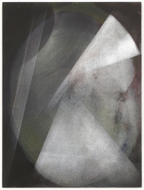 Liam Everett Untitled, 2011 Acrylic, salt and alcohol on masonite 16 x 12 in 40.64 x 30.48 cm