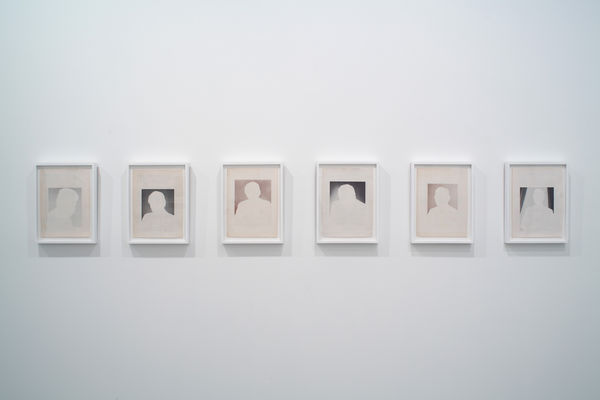 Will Rogan Busts, 2010 6 altered magazine pages 11 1/8 x 8 1/4 in each 28.28 x 20.96 cm each