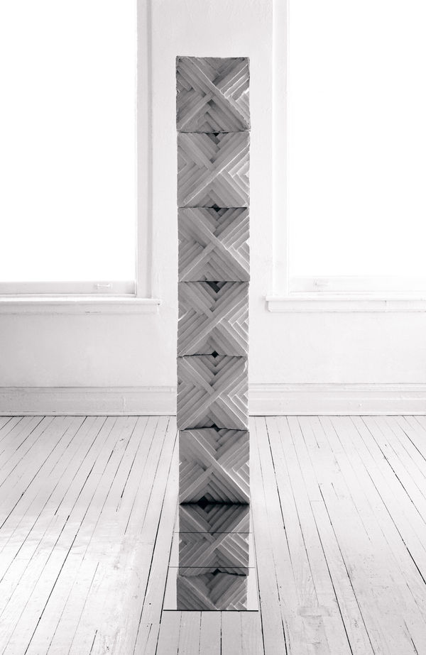 Sara VanDerBeek Caryatid, 2010 C-print 74 x 48 in 187.96 x 121.92 cm