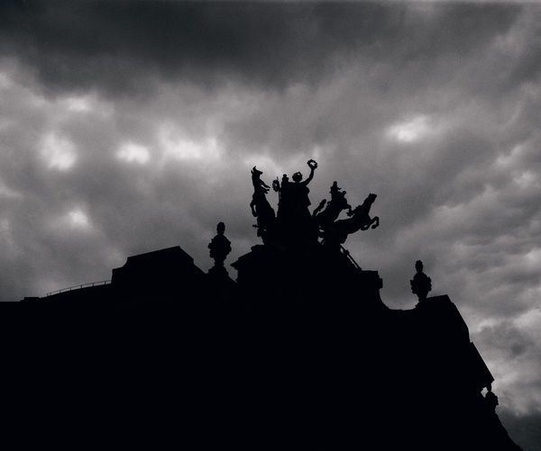 Sara VanDerBeek Silhouette, 2010 C-print 30 x 36 in 76.2 x 91.44 cm