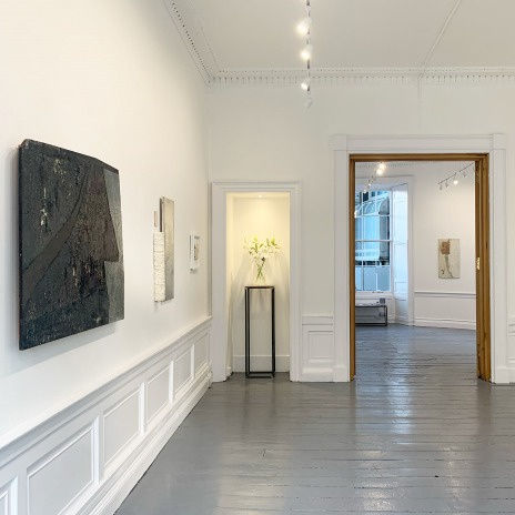 Contemporary art gallery abstract art paintings sculpture Edinburgh