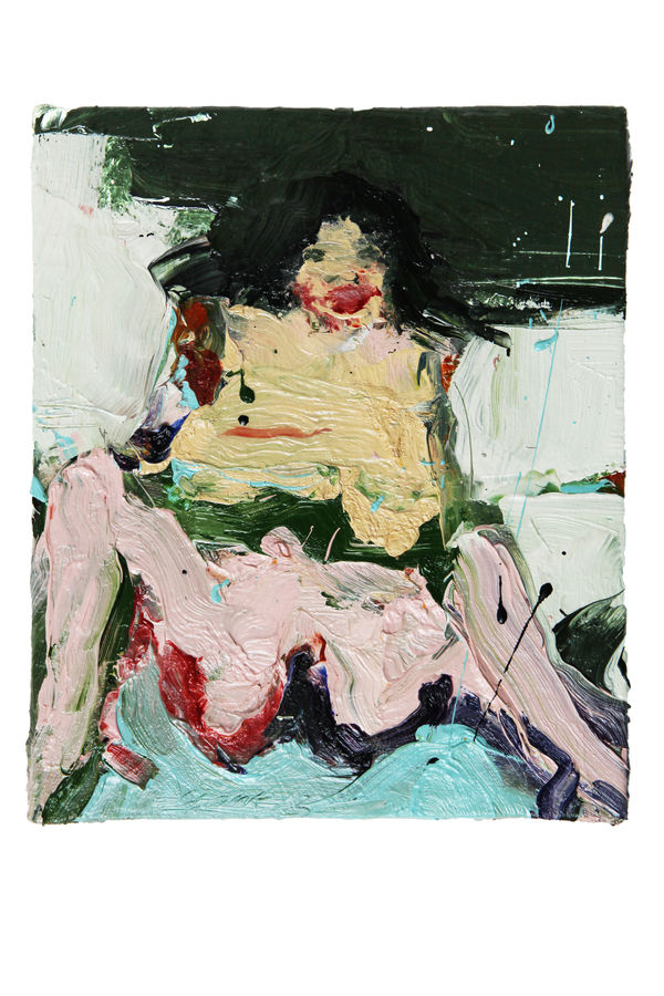 Woman VI, oil on canvas, 30 x 25 cm