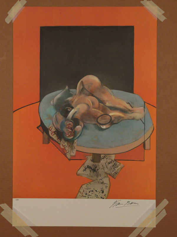 Bacon Study From The Human Body Central Panel 1981