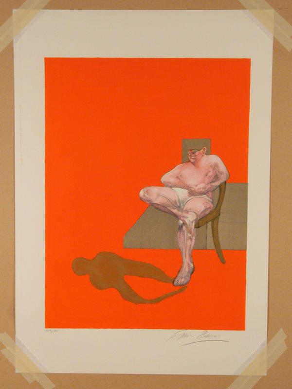 Bacon Triptych 1983 1983 Right