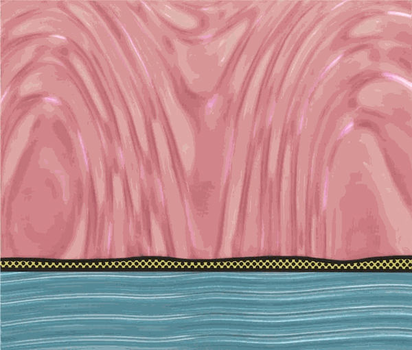 This is likely an image of one of the prints from Roy Lichtenstein's Ten Landscapes series from 1967.