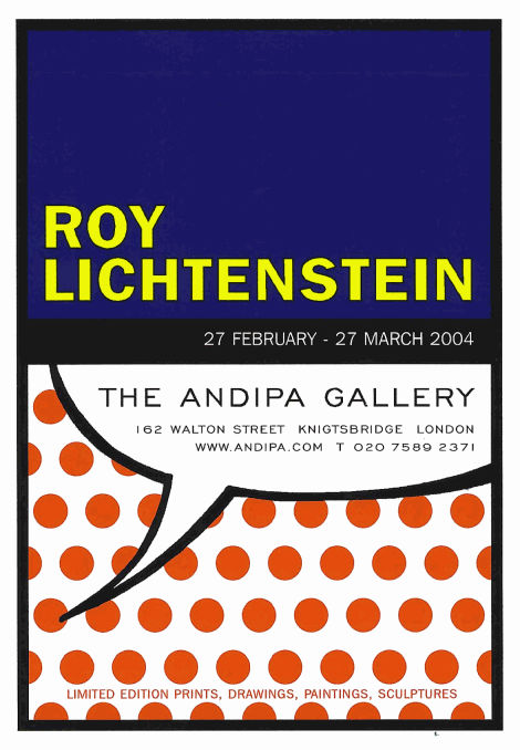 Roy Lichtenstein: Dots, Stripes and Strokes cover