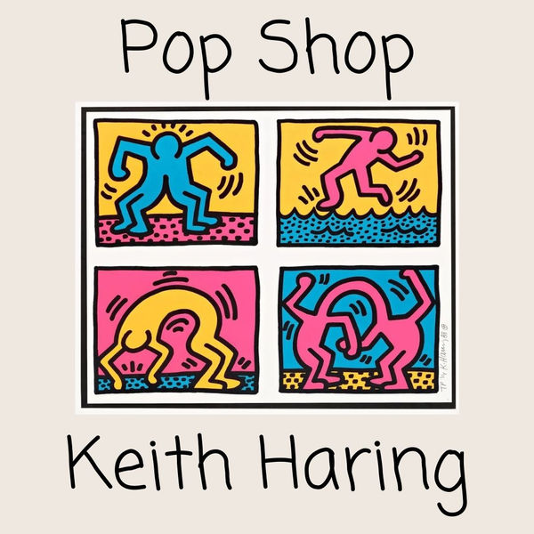 Keith Haring Popshop exhibition cover