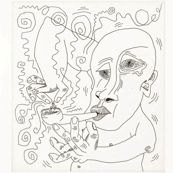 Keith Haring the valley Print For Sale