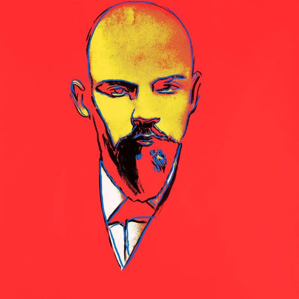 Andy Warhol Red Lenin (F & S II.403) For Sale