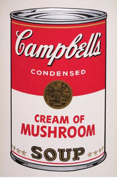 Andy Warhol Campbell's Cream of Mushroom Soup FS ii 52