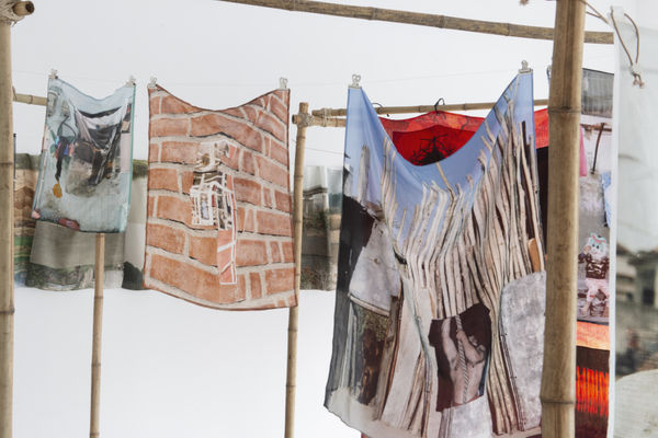 Dev Dhunsi Installation view, Encircling Stories, Centrum för fotografi, Stockholm, Sweden, 2024