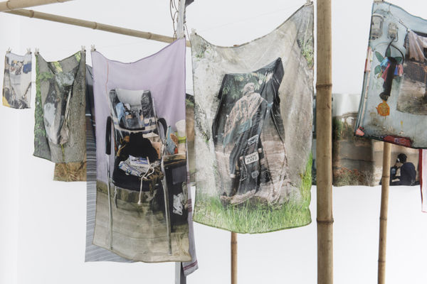 Dev Dhunsi Installation view, Encircling Stories, Centrum för fotografi, Stockholm, Sweden, 2024