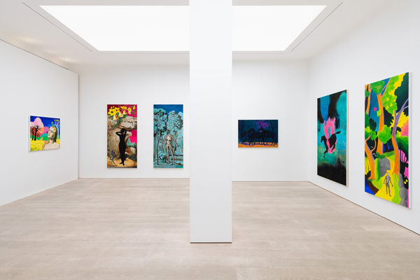 Martin Jacobson Installation view, Portraits & Silhouettes, Andréhn-Schiptjenko, Stockholm, Sweden, 2025