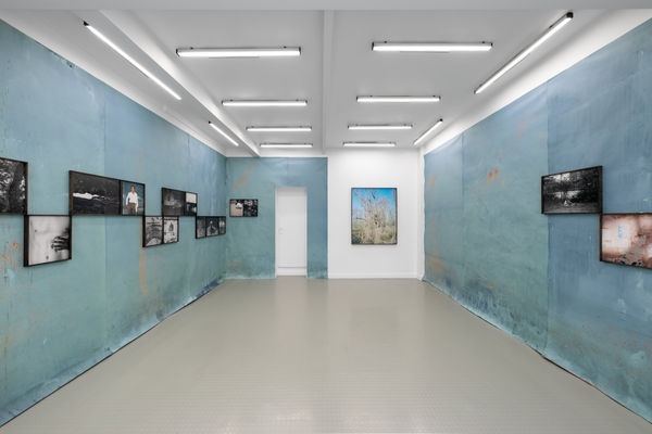 Santiago Mostyn Installation view, '08-18 (Past Perfect)', Andréhn-Schiptjenko, Paris, France, 2022