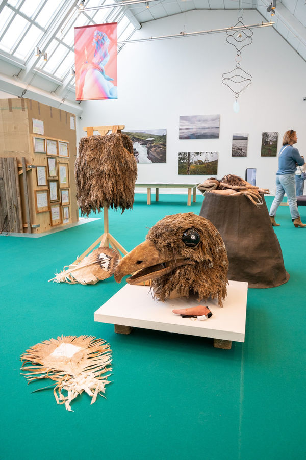 Carin Ellberg Installation view, The Observatory: Art and Life in the Critical Zone, Södertälje konsthall, Stockholm, Sweden, 2023