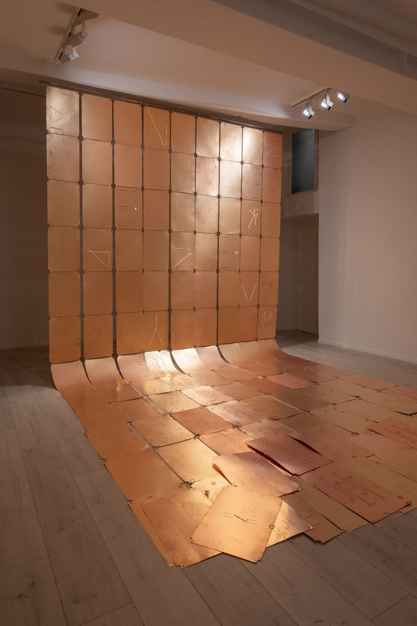 Theresa Traore Dahlberg Installation view, IDRIX III at Andr&eacute;hn-Schiptjenko Paris, 2024.