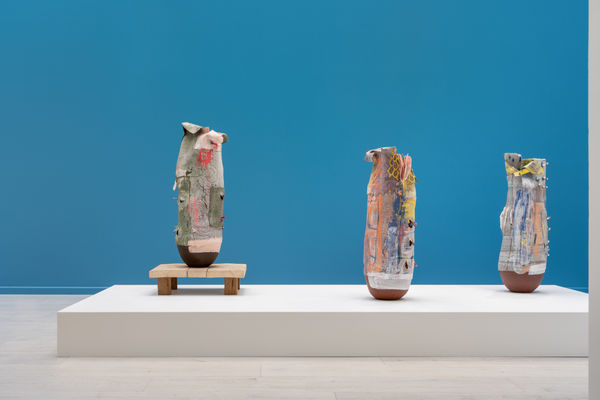 Ranti Bam Installation view, How do we hold our stories?, Andréhn-Schipjenko Paris, 2024