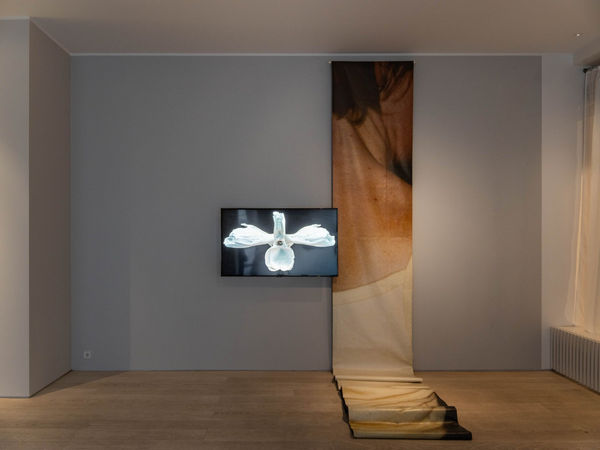 Santiago Mostyn Installation view of Ghost / Monument, Your Shadow is a Mirror, Andréhn-Schiptjenko, Stockholm, Sweden, 2021