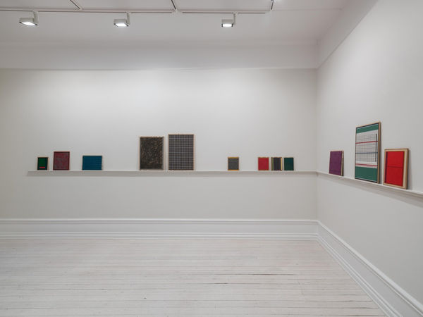Matts Leiderstam Installation view "Panels", Andréhn-Schiptjenko, Stockholm, Sweden, 2018