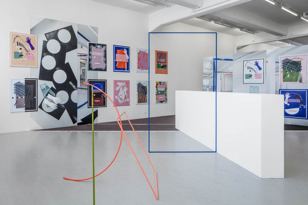 Jos&eacute; Le&oacute;n Cerrillo Installation view "The New Baroque", Andr&eacute;hn-Schiptjenko, Stockholm 2017